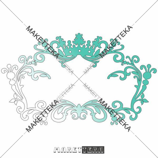 Рамка "Корона" frame