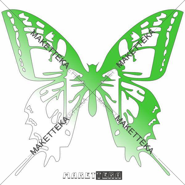Декор "Бабочка", Decor "Butterfly"