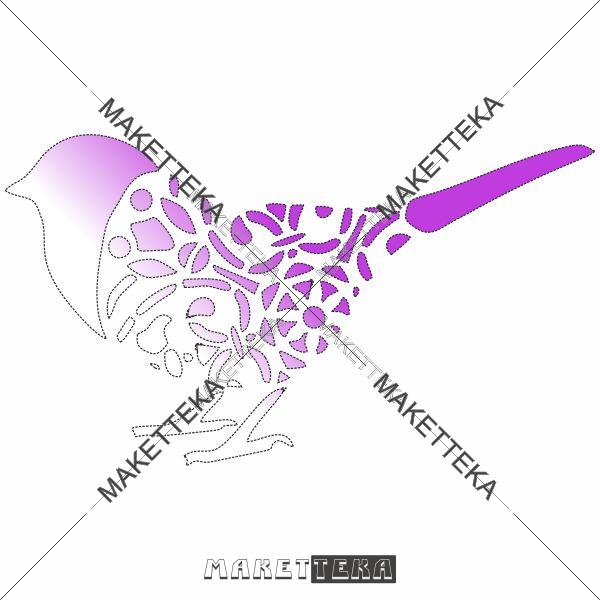 Декор "Птичка" Little bird