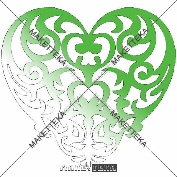 Декор "Сердце" heart