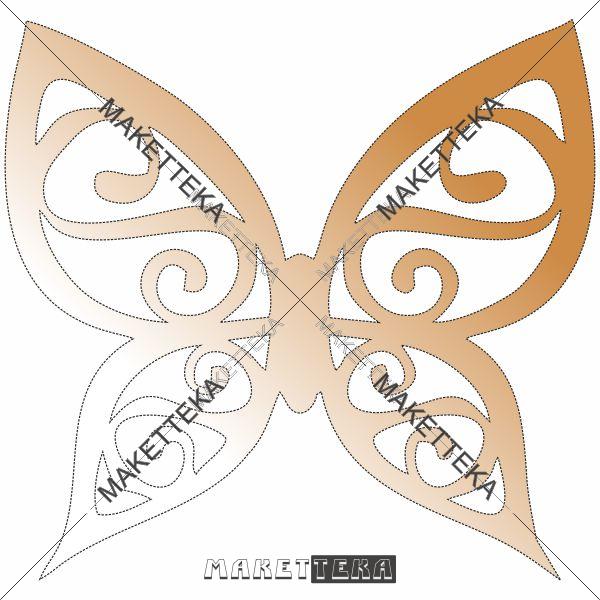 Декор "Бабочка", Decor "Butterfly"