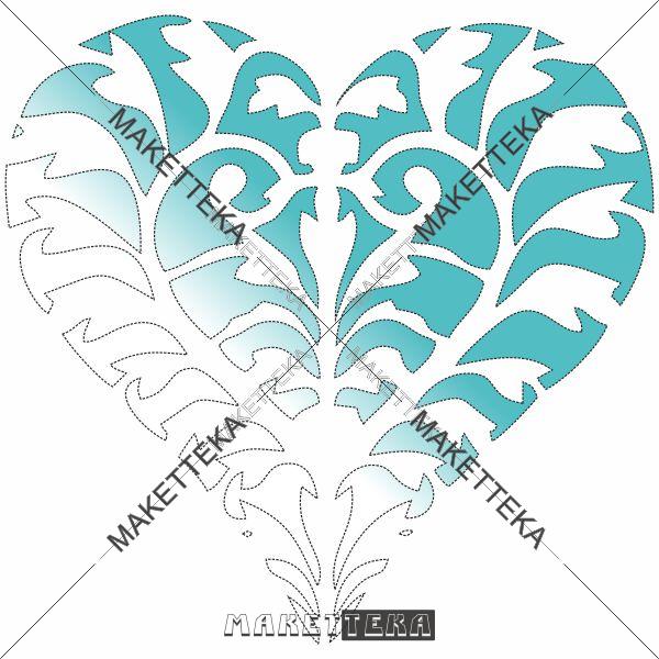 Декор "Сердце" heart