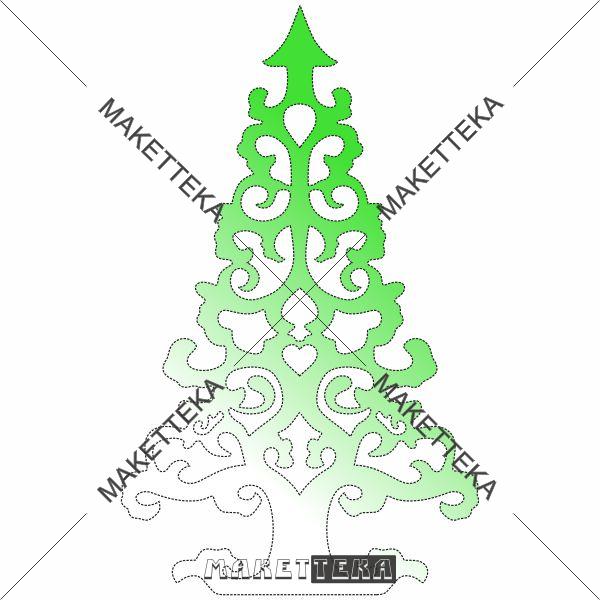 Декор "Дерево ёлка" D?cor "The Tree Christmas tree"