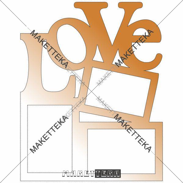 Рамка "Love"