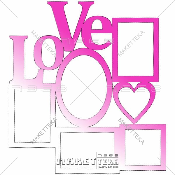 Love, фоторамка
