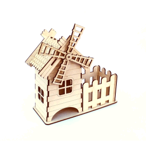 Чайный домик, мельница, забор, Tea house, mill, fence