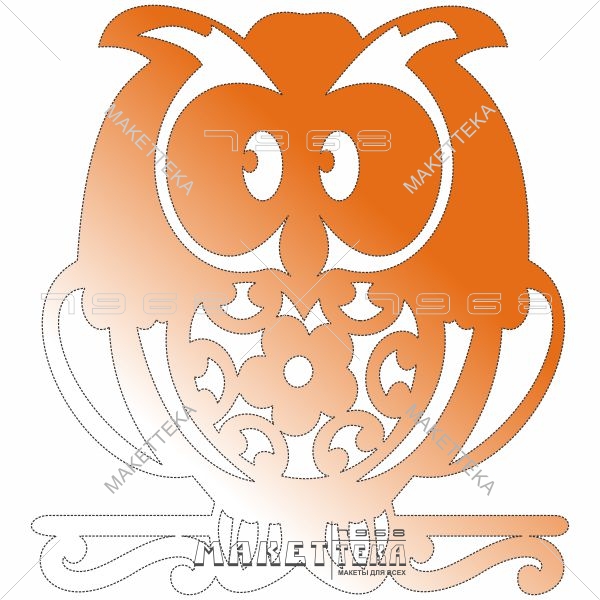Сова, птица, An owl, a bird