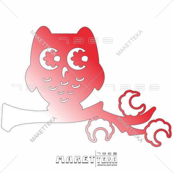 Сова, птица, An owl, a bird