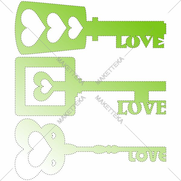 Ключи, сердце, love, любовь